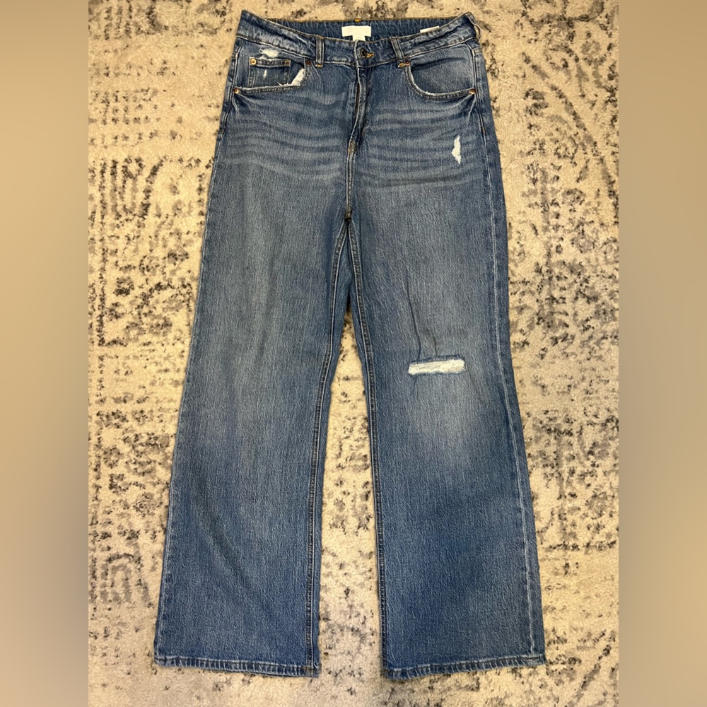 H&M high rise jeans